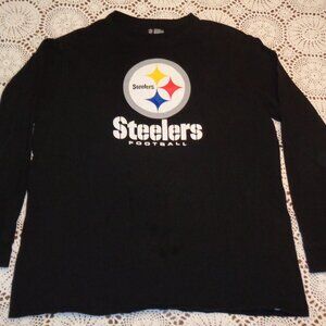 PITTSBURGH STEELERS XL LONG SLEEVED T-SHIRT NFL Team Apparel (U)